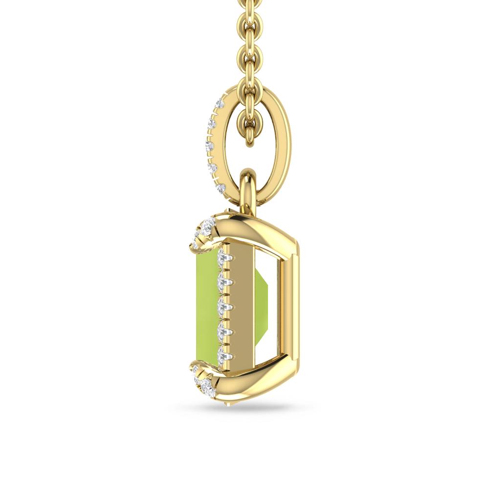 Yellow Gold - Peridot