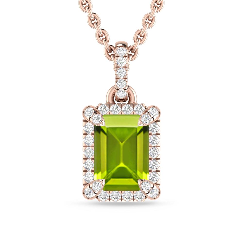 Rose Gold - Peridot