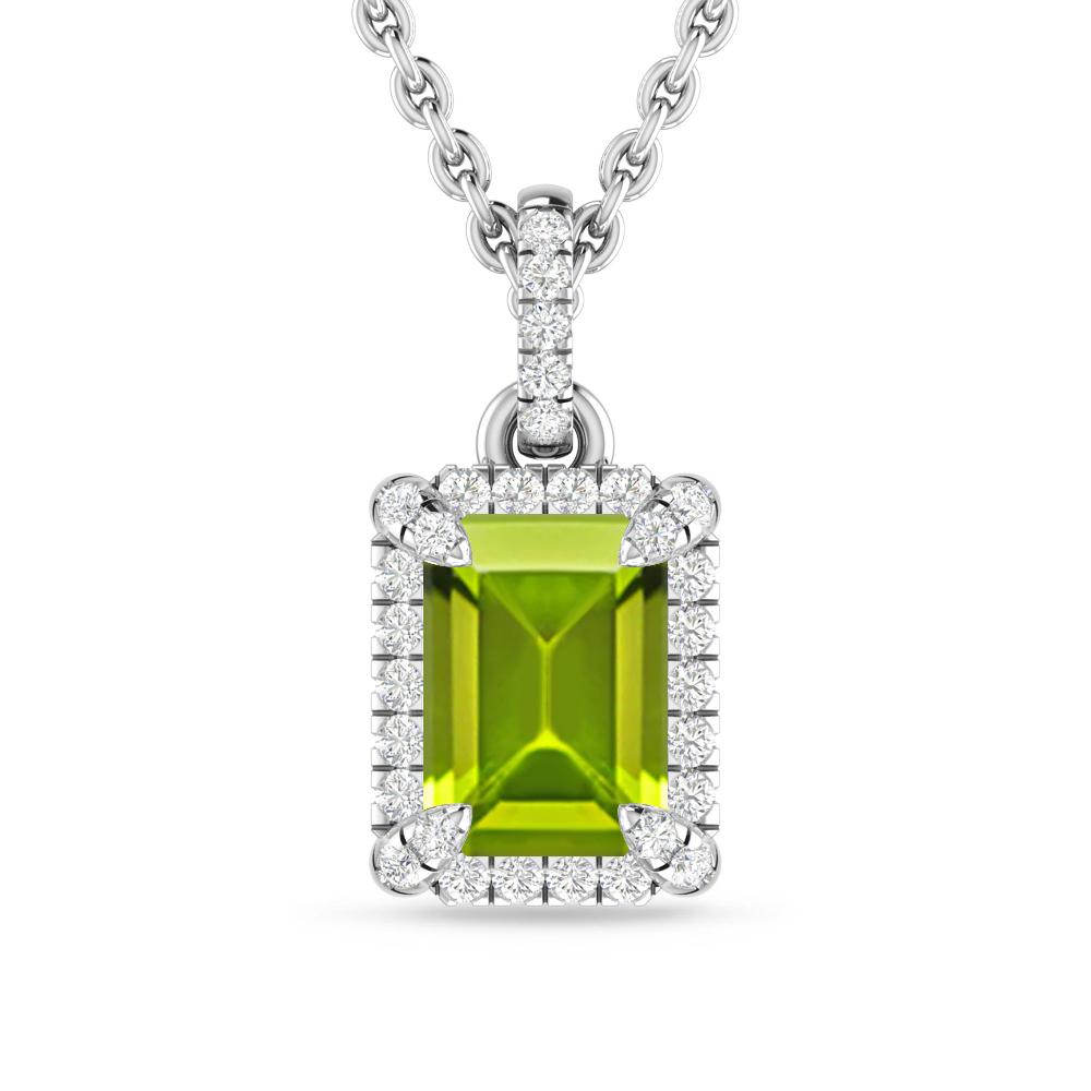 White Gold - Peridot