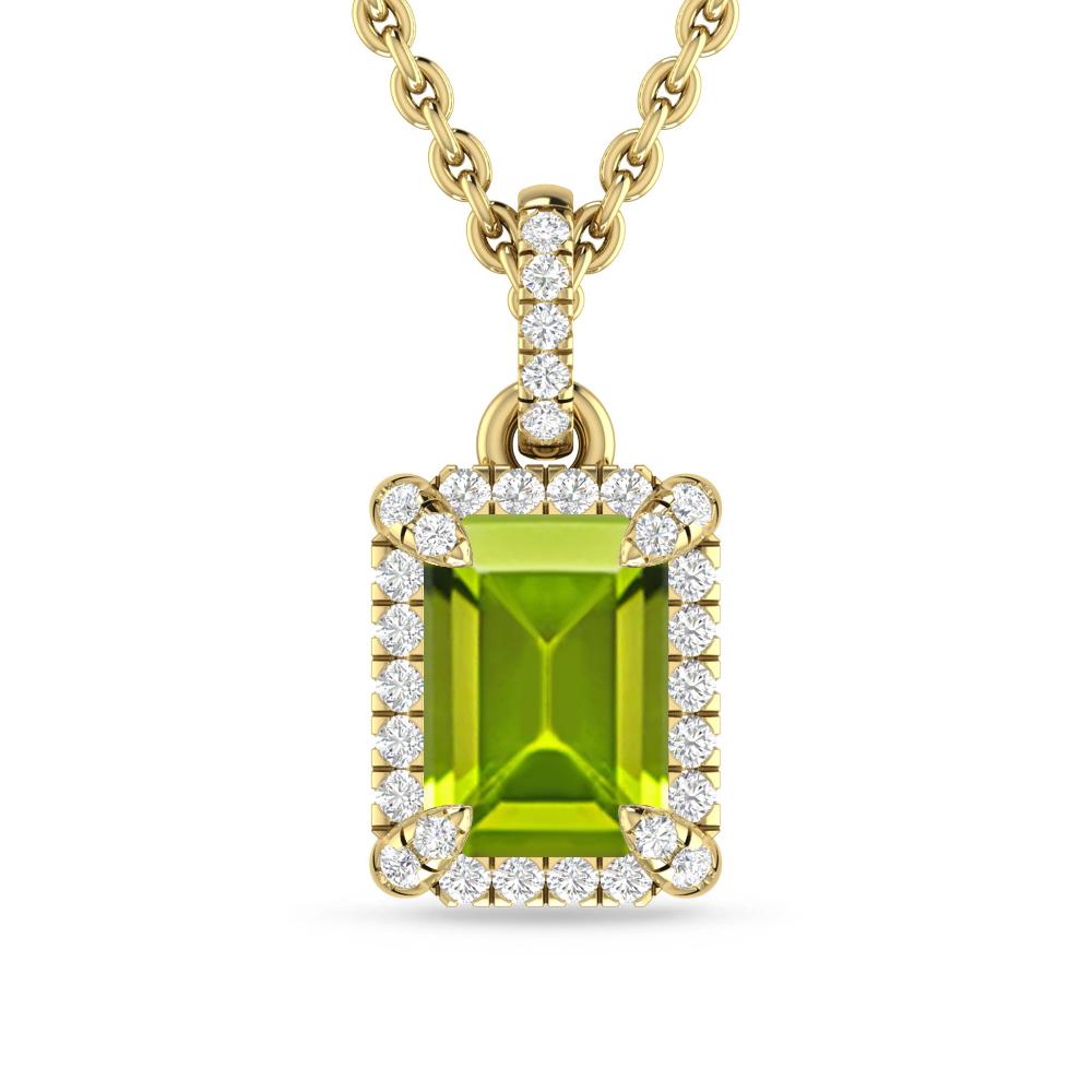 Yellow Gold - Peridot