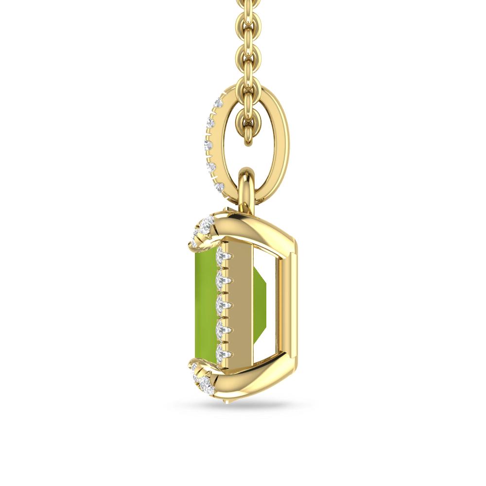 Yellow Gold - Peridot