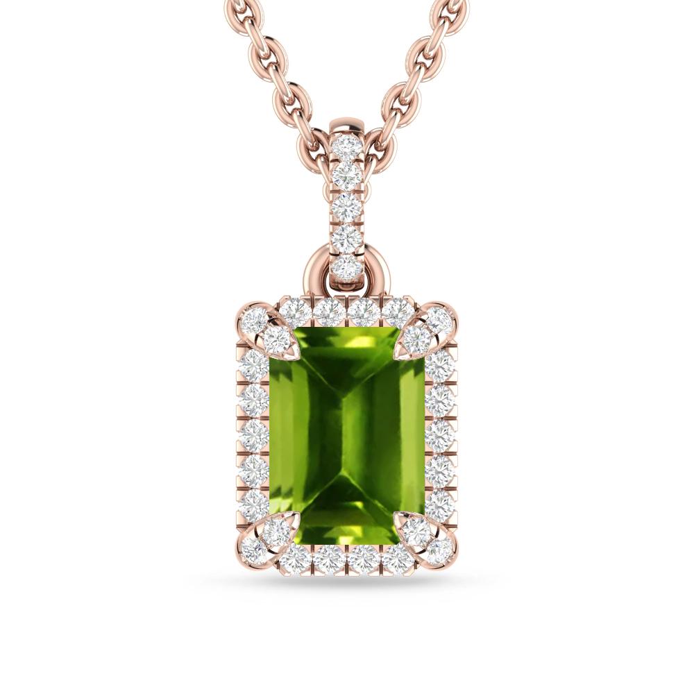 Rose Gold - Peridot