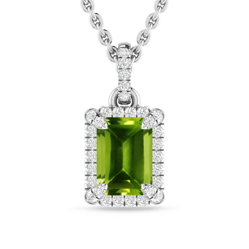 White Gold - Peridot