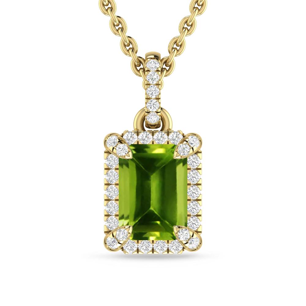 Yellow Gold - Peridot