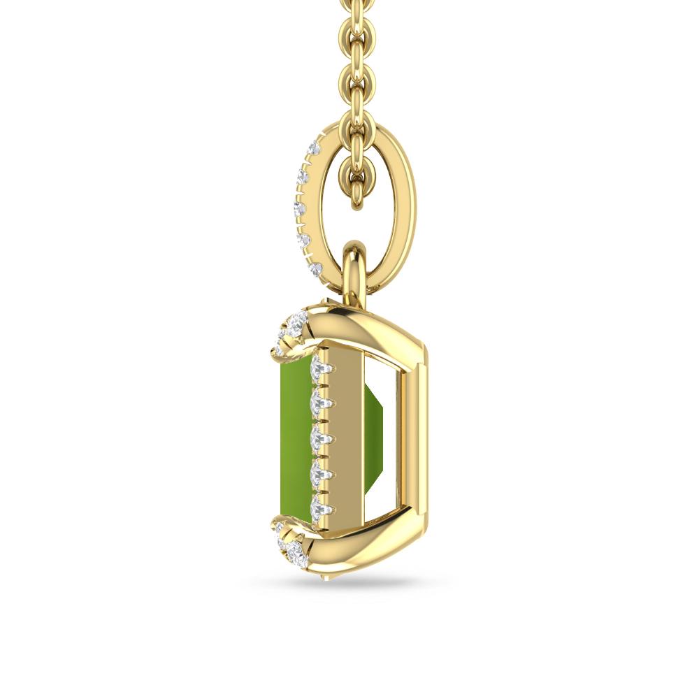 Yellow Gold - Peridot