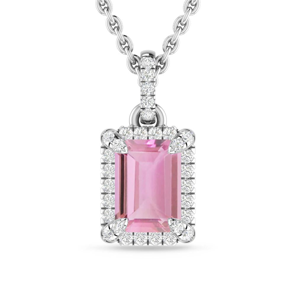 White Gold - Pink Tourmaline