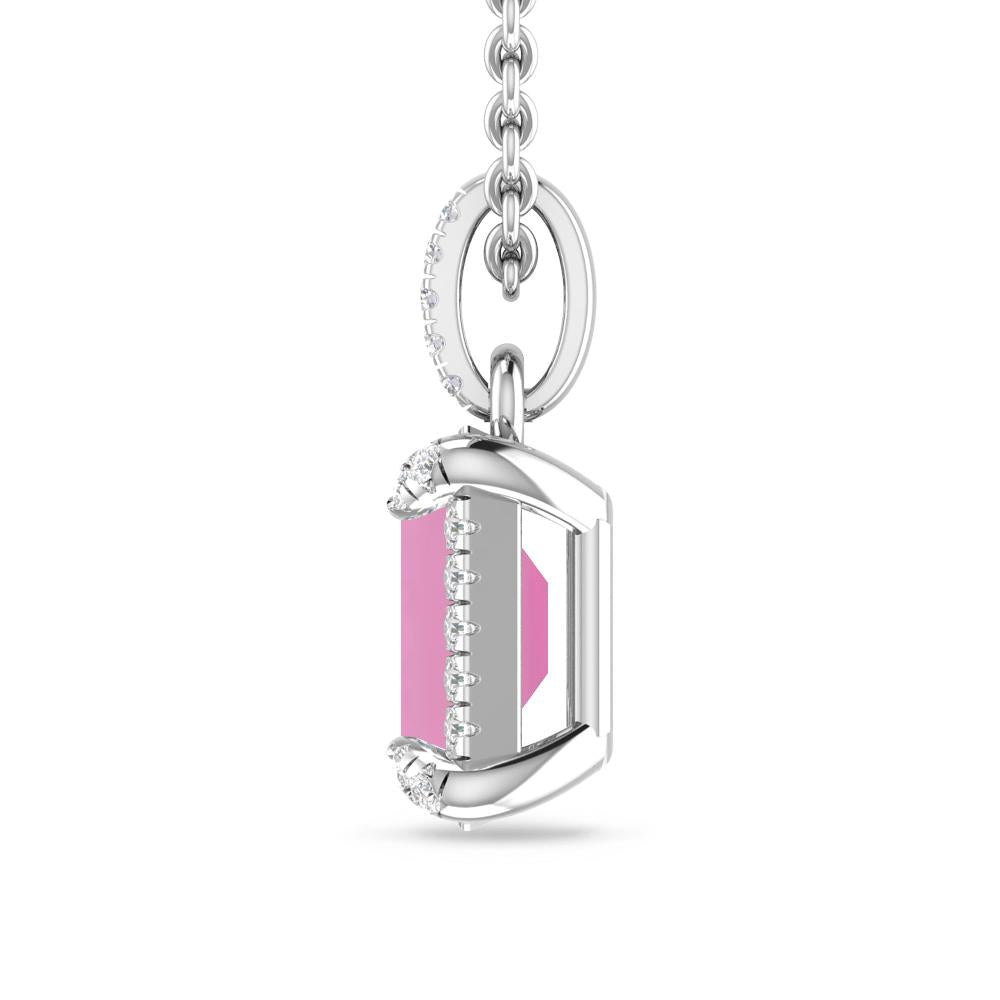 White Gold - Pink Tourmaline