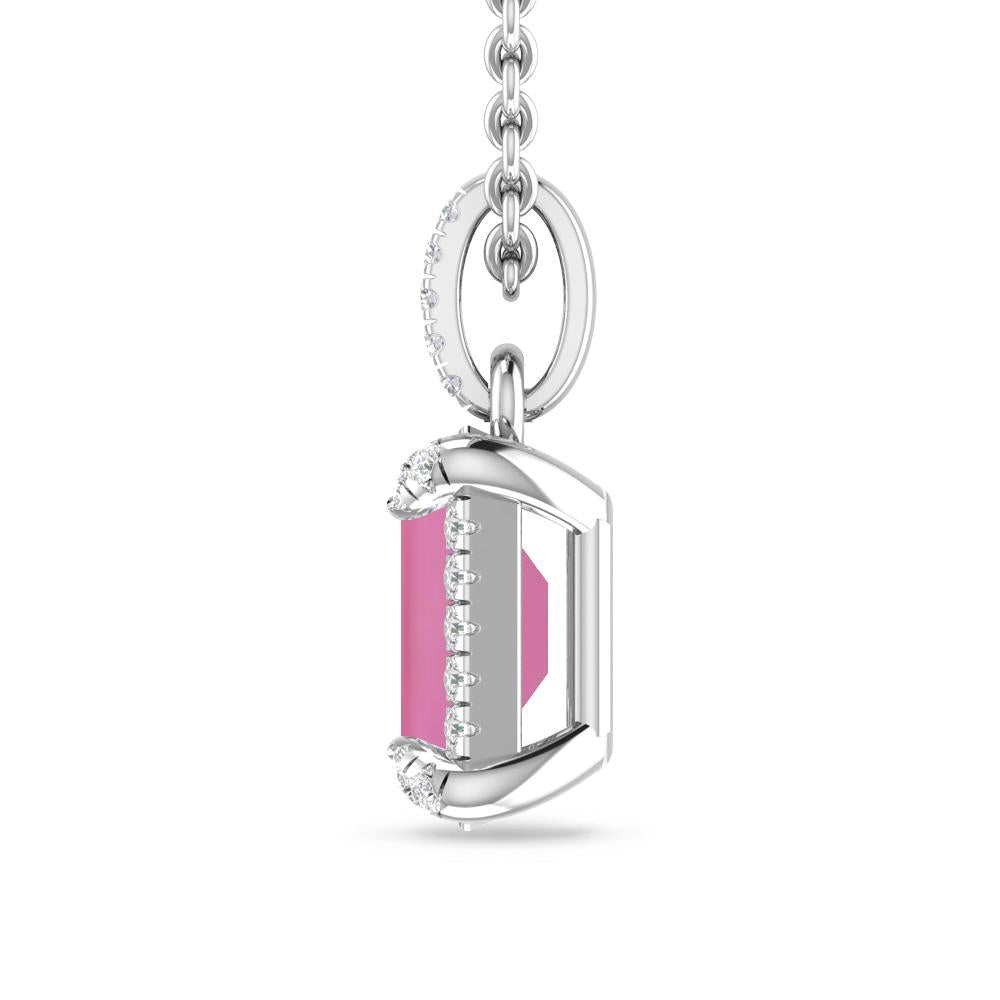 White Gold - Pink Tourmaline