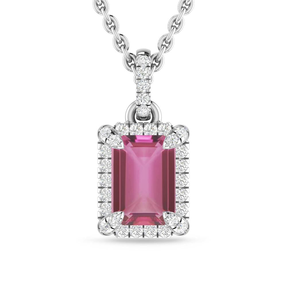 White Gold - Pink Tourmaline