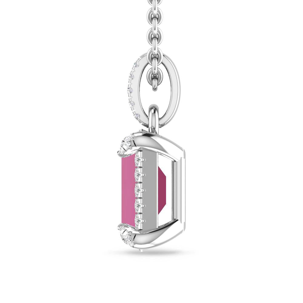 White Gold - Pink Tourmaline