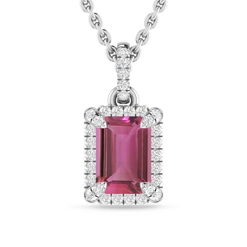 White Gold - Pink Tourmaline