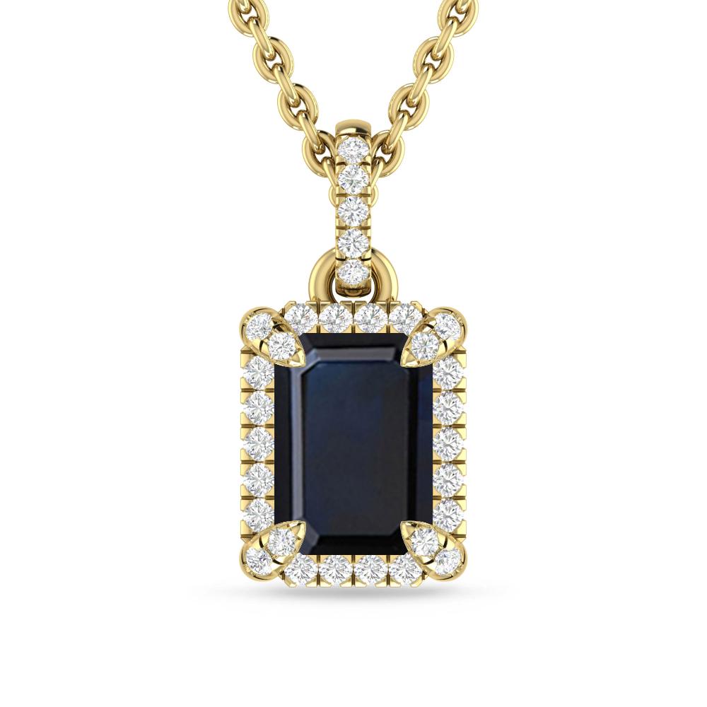 Yellow Gold - Sapphire