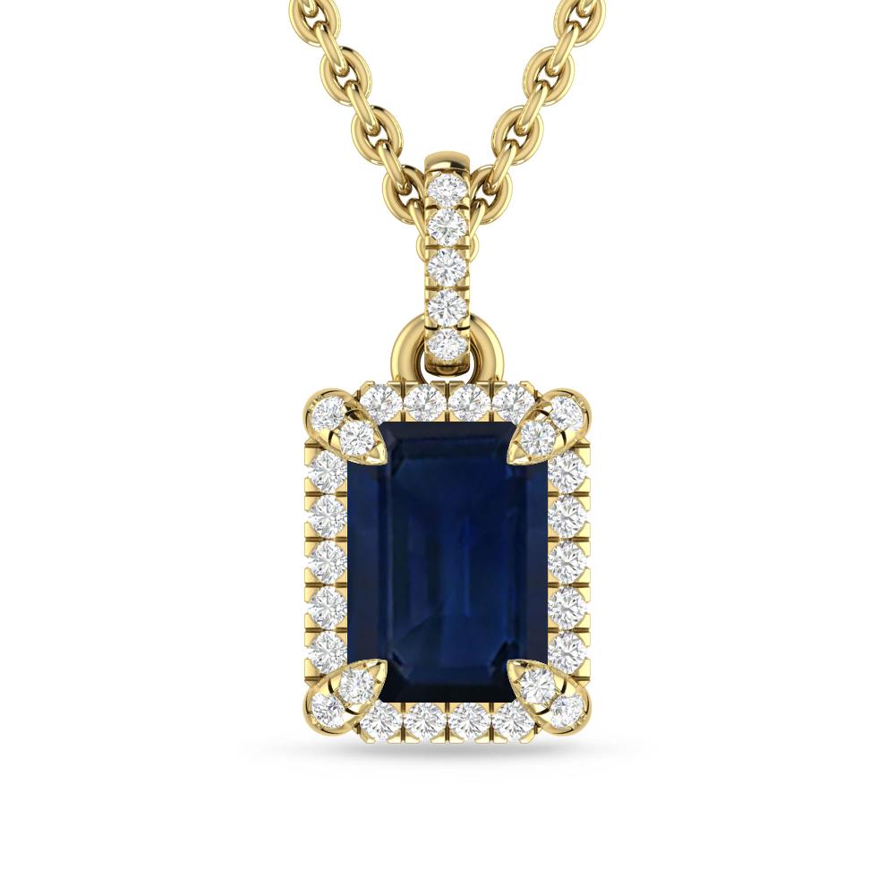 Yellow Gold - Sapphire