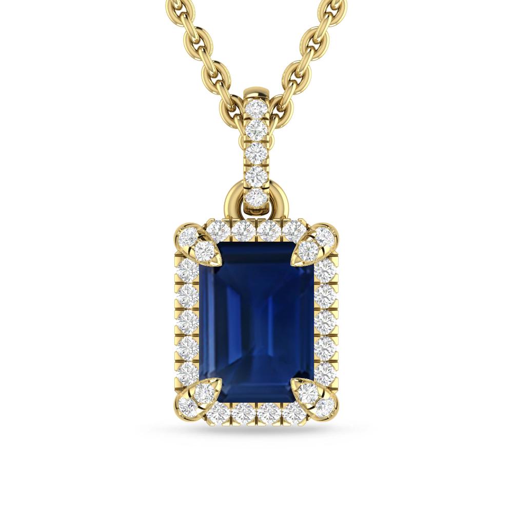 Yellow Gold - Sapphire