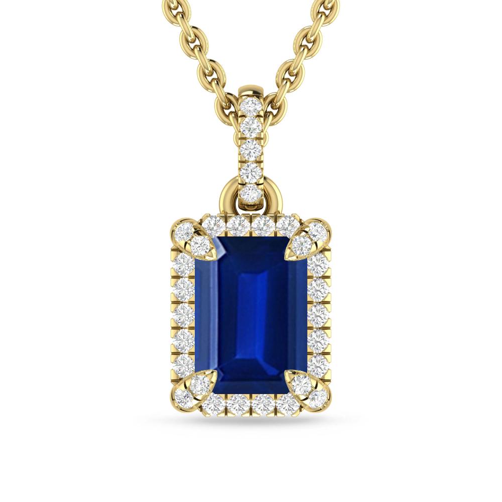 Yellow Gold - Sapphire