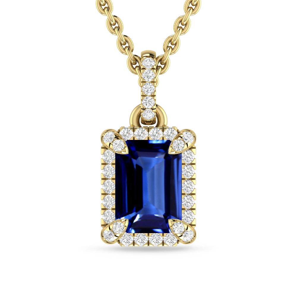 Yellow Gold - Sapphire