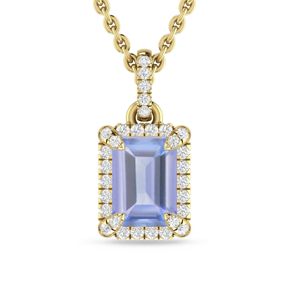 Yellow Gold - Tanzanite