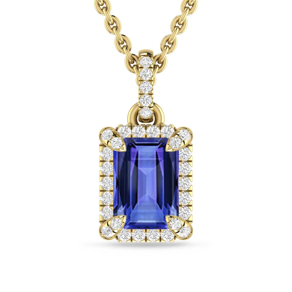 Yellow Gold - Tanzanite