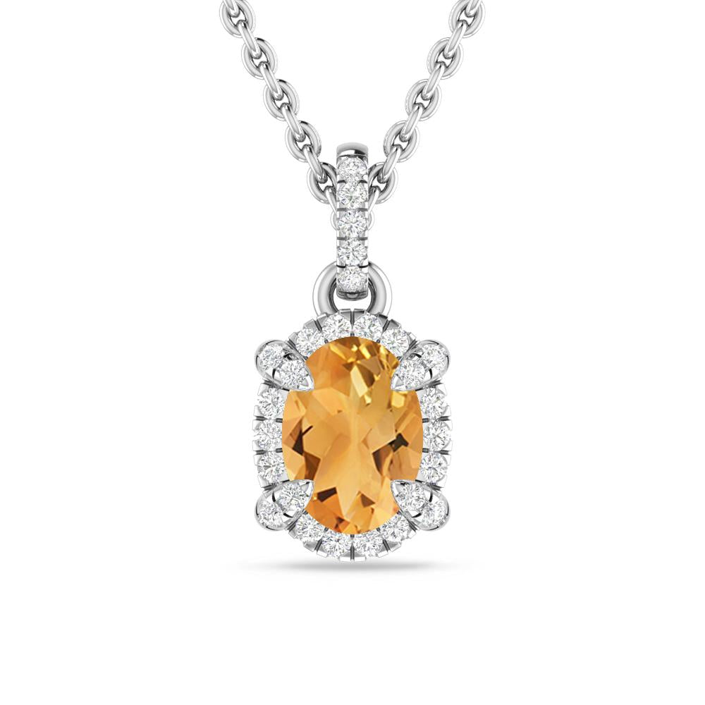 White Gold - Citrine