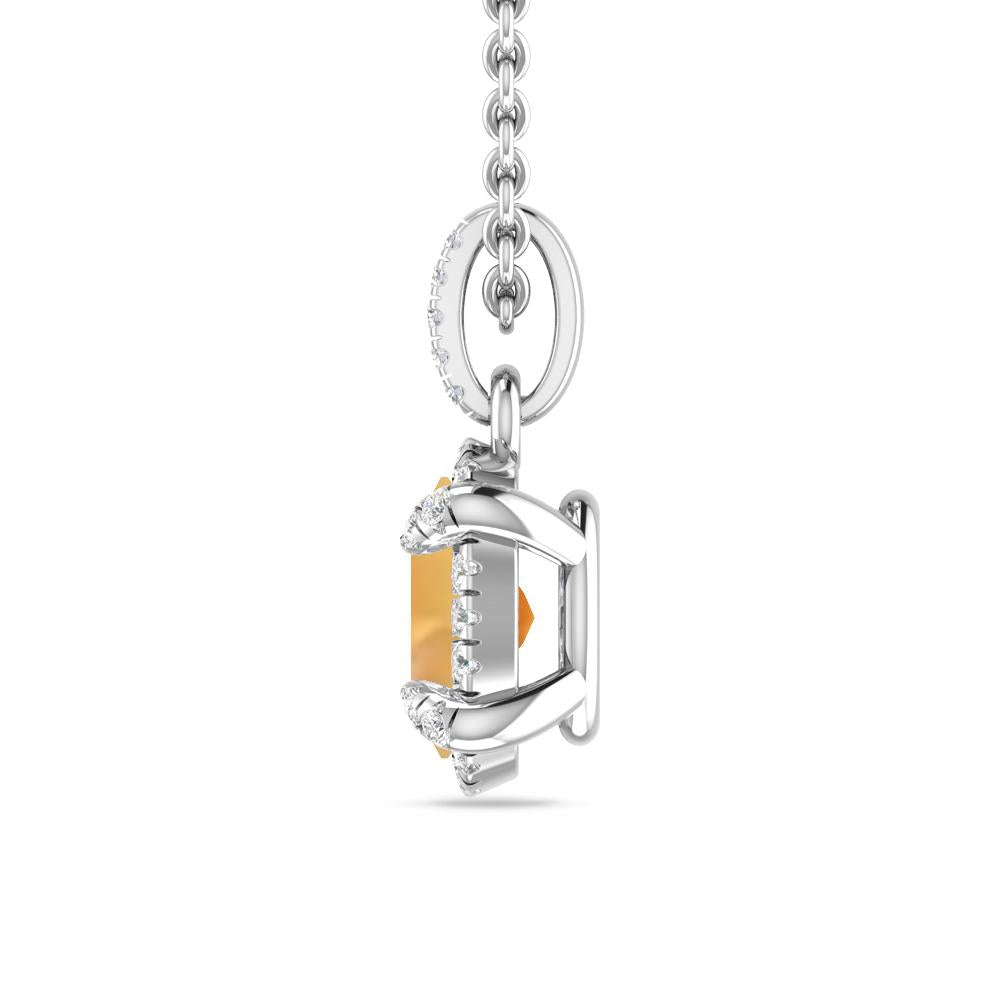 White Gold - Citrine