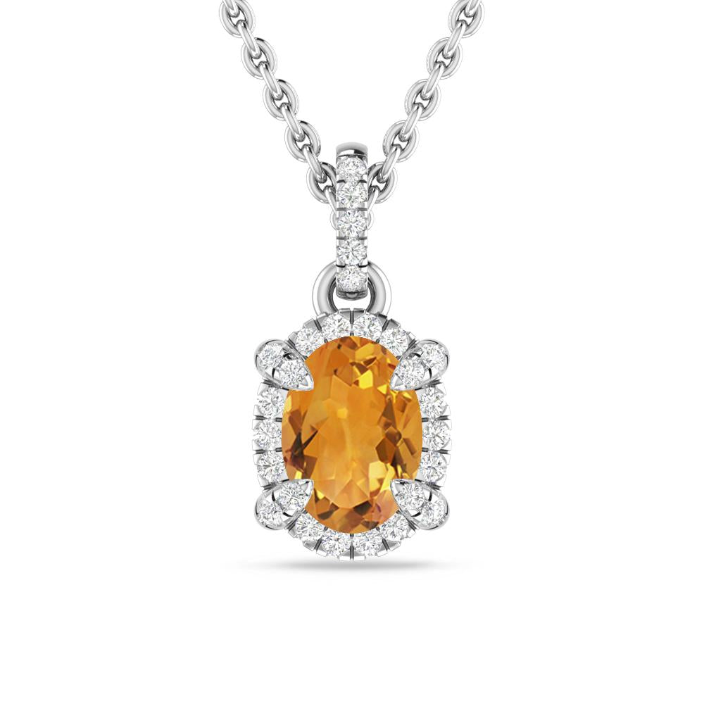 White Gold - Citrine