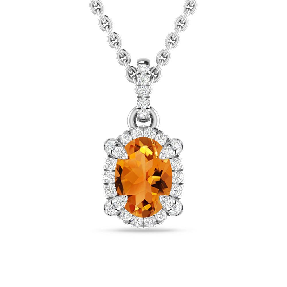 White Gold - Citrine