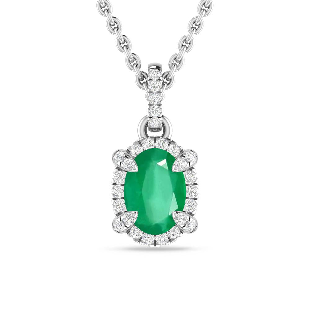 White Gold - Emerald