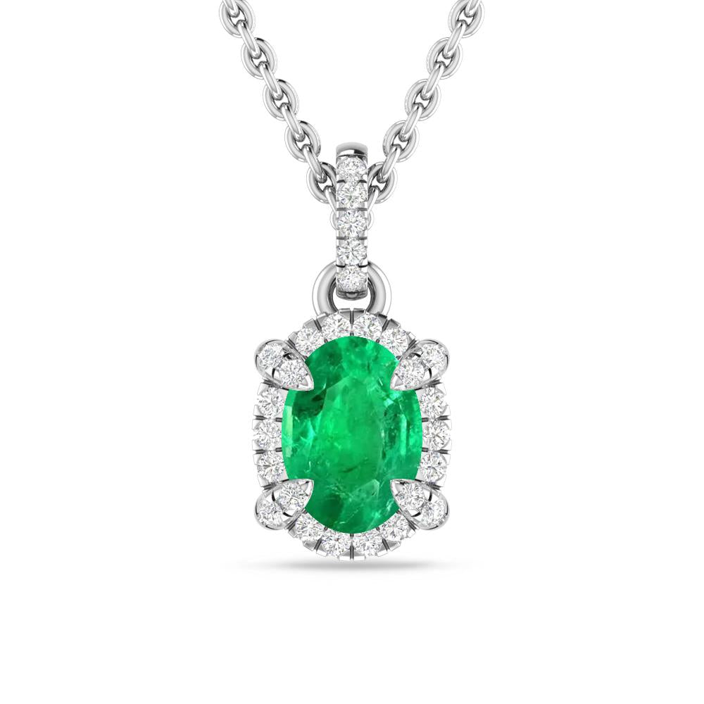 White Gold - Emerald