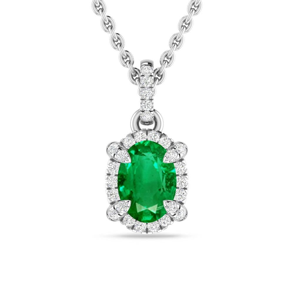 White Gold - Emerald