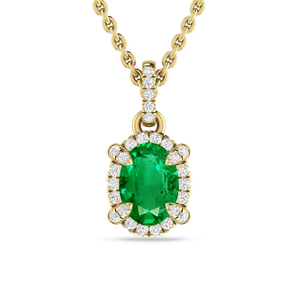 Yellow Gold - Emerald