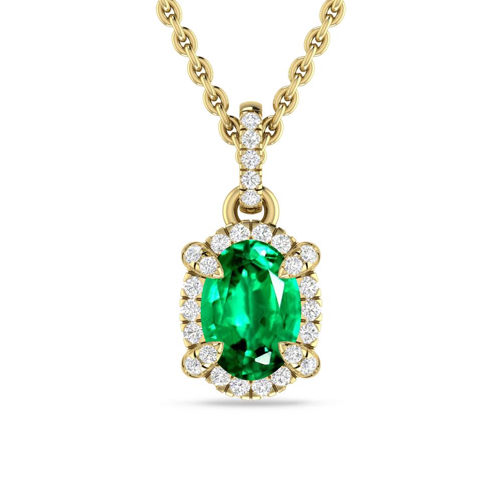 Yellow Gold - Emerald