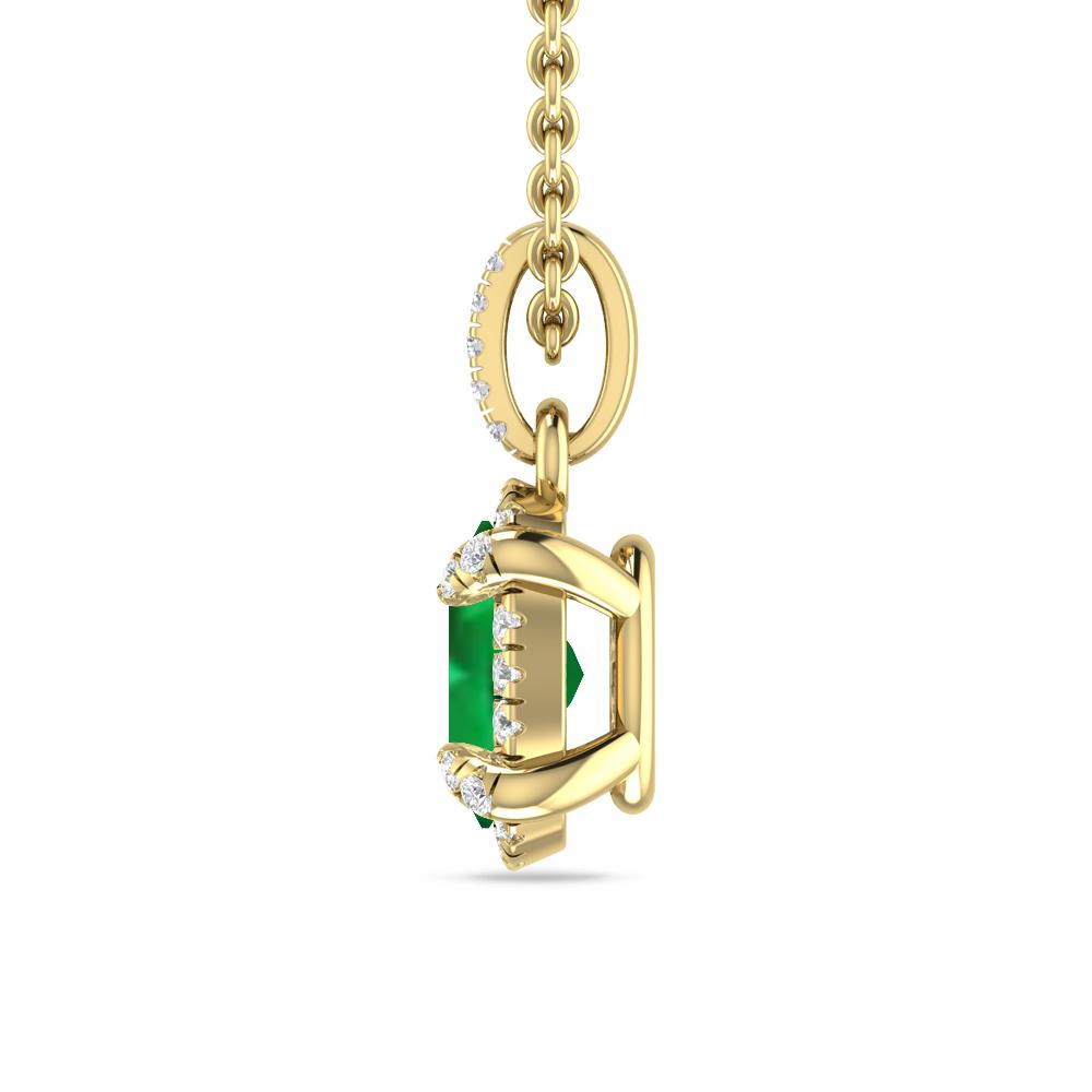 Yellow Gold - Emerald