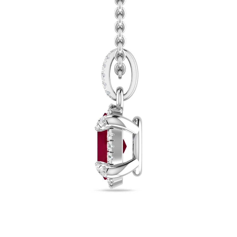 White Gold - Garnet