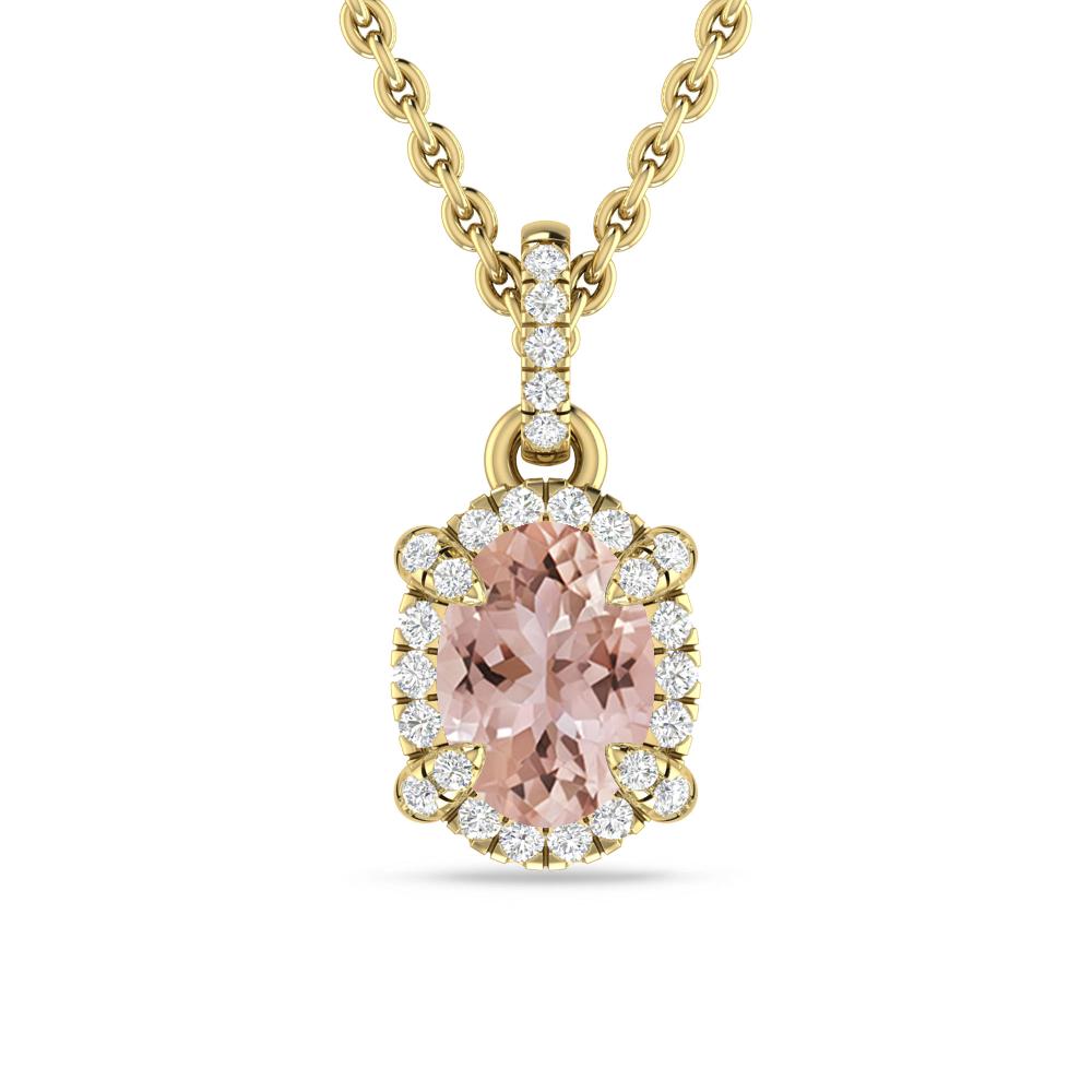 Yellow Gold - Morganite