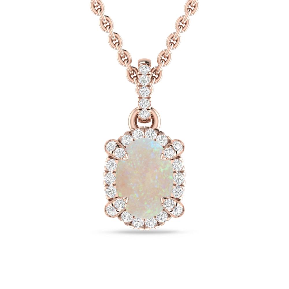 Rose Gold - Opal