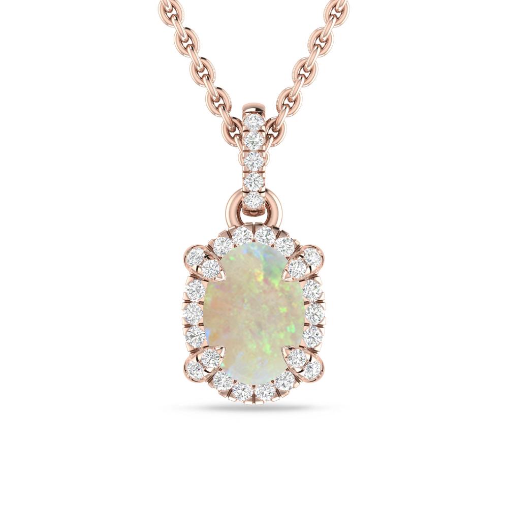 Rose Gold - Opal