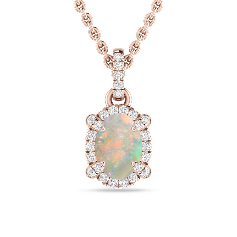 Rose Gold - Opal