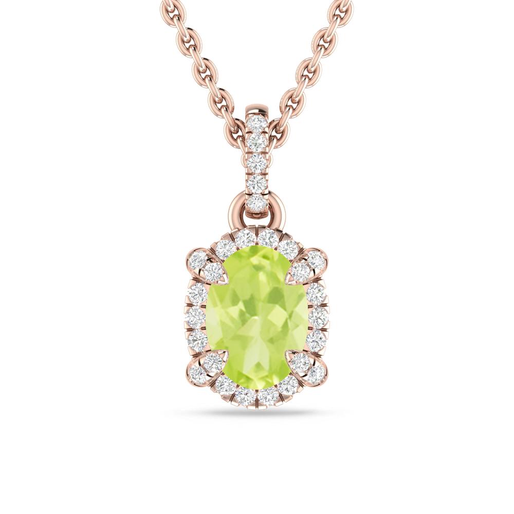 Rose Gold - Peridot