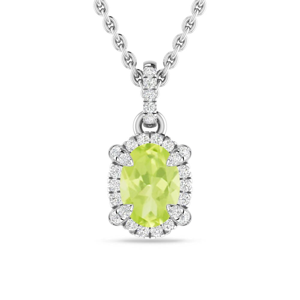 White Gold - Peridot