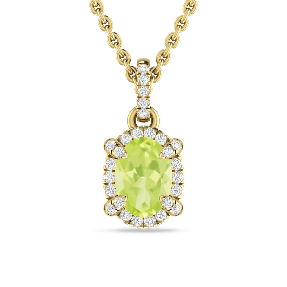 Yellow Gold - Peridot