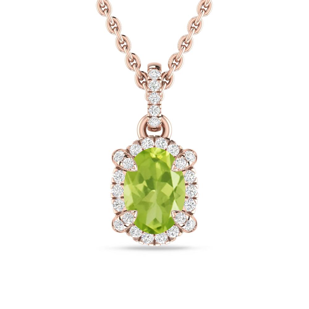 Rose Gold - Peridot