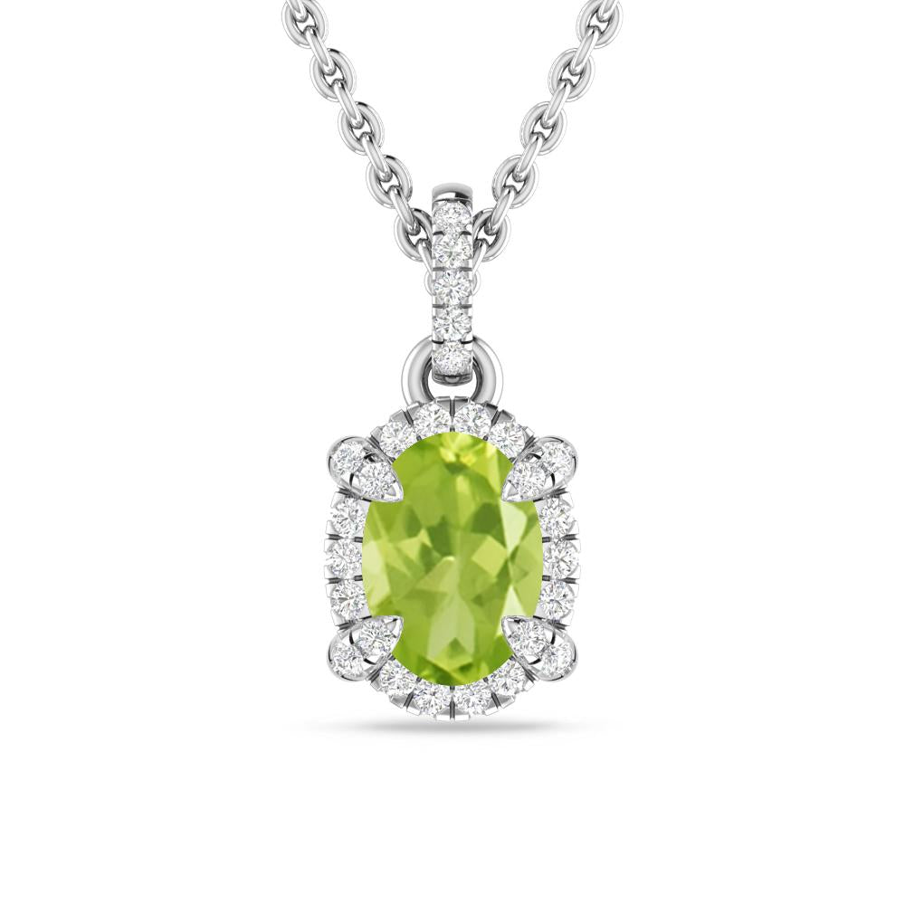 White Gold - Peridot