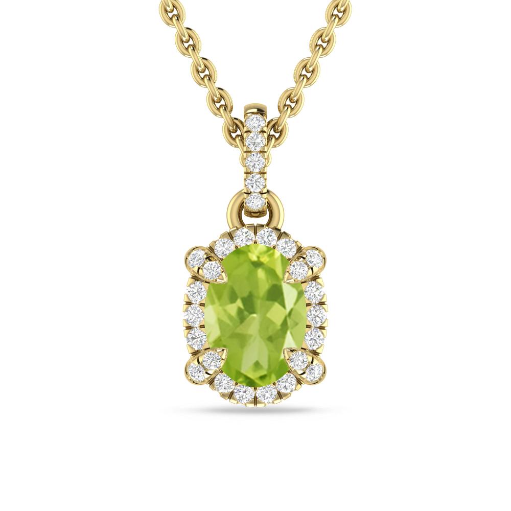 Yellow Gold - Peridot