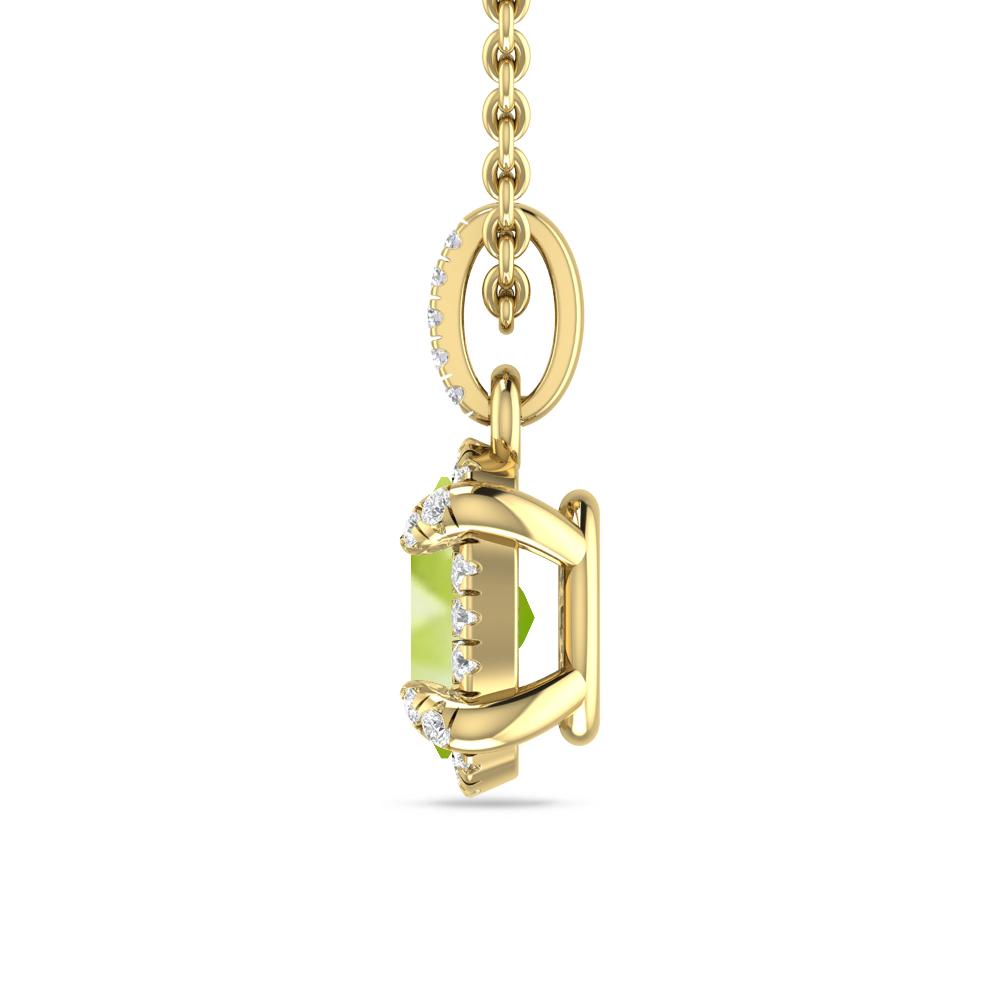 Yellow Gold - Peridot