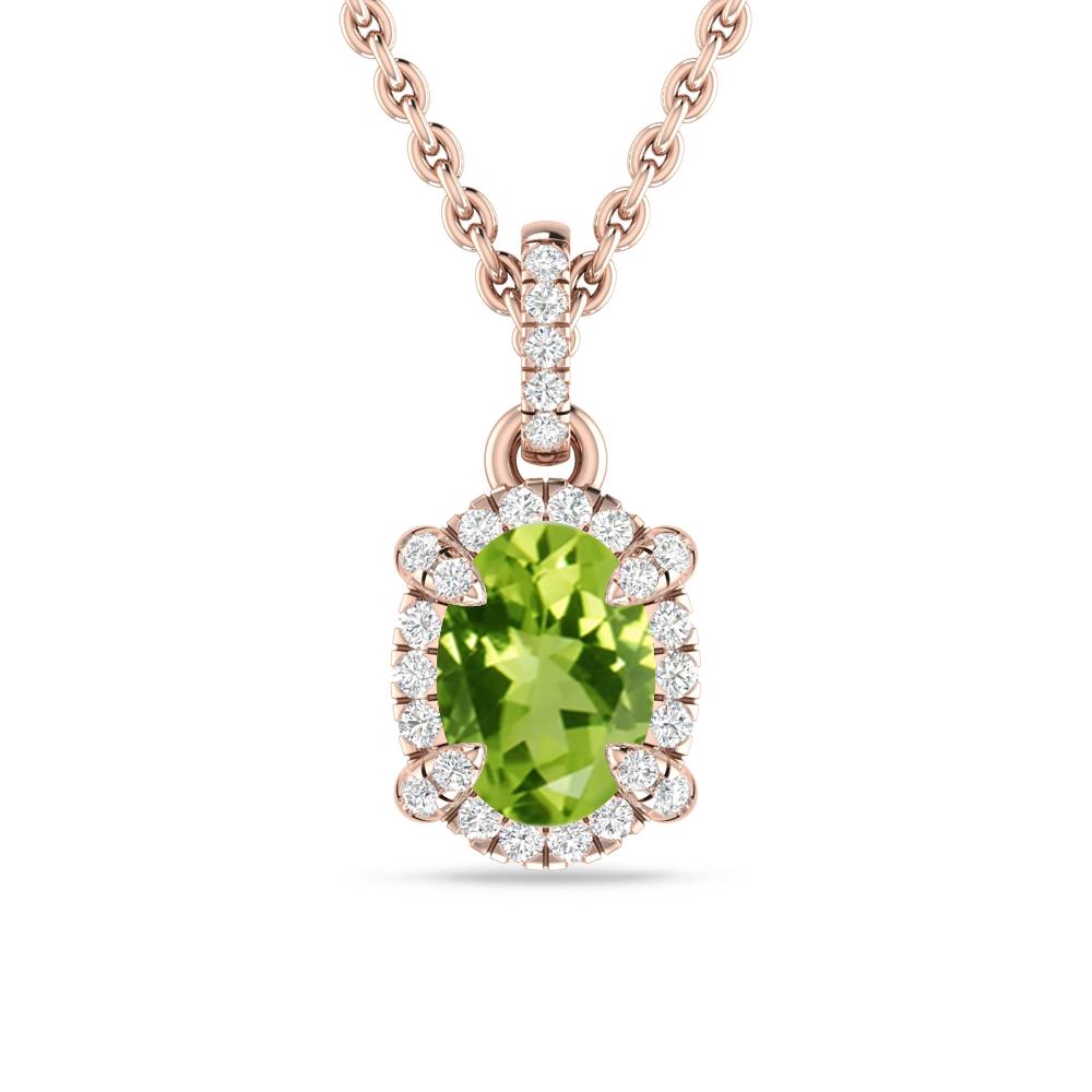 Rose Gold - Peridot