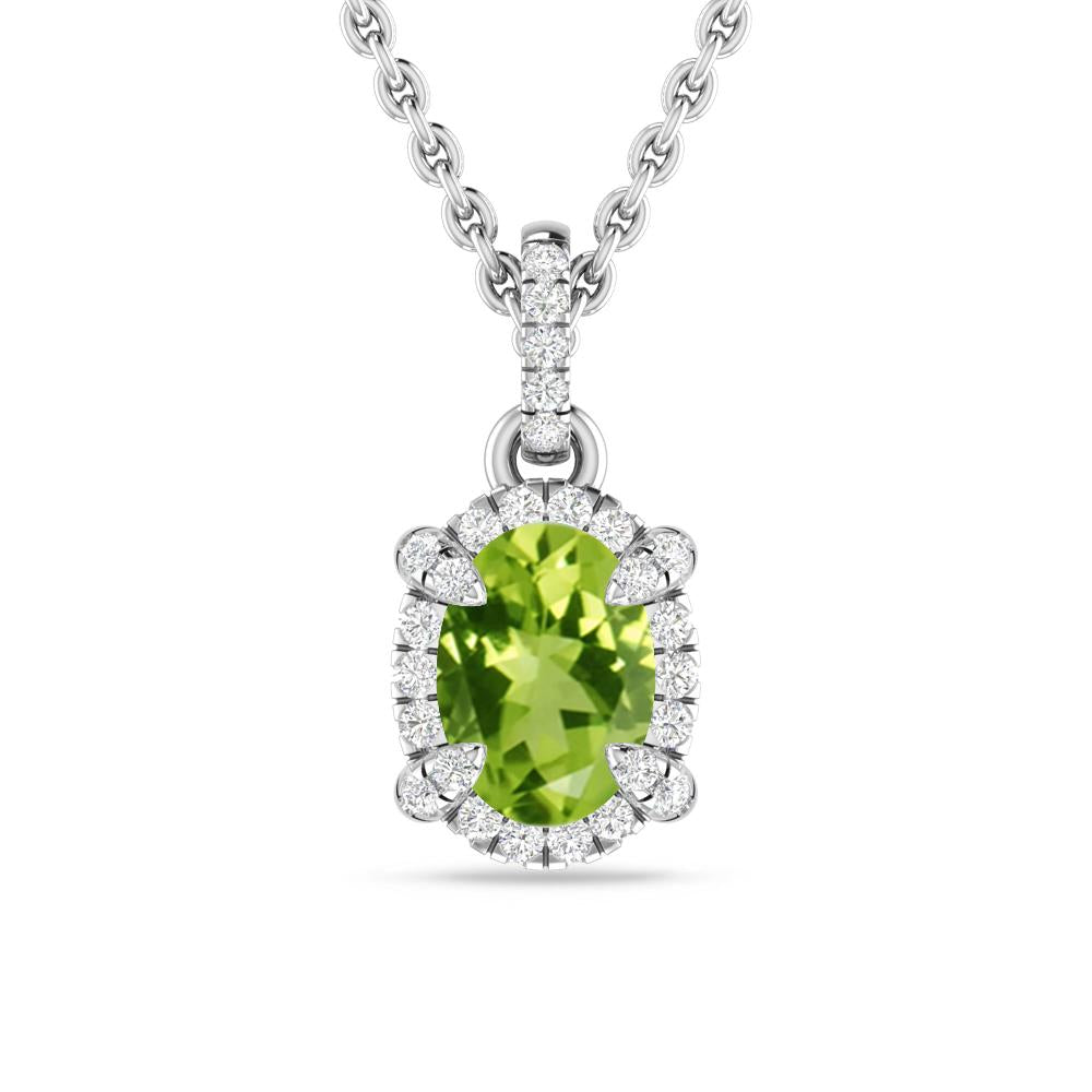 White Gold - Peridot