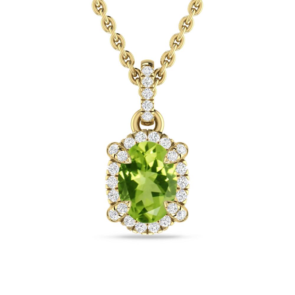 Yellow Gold - Peridot