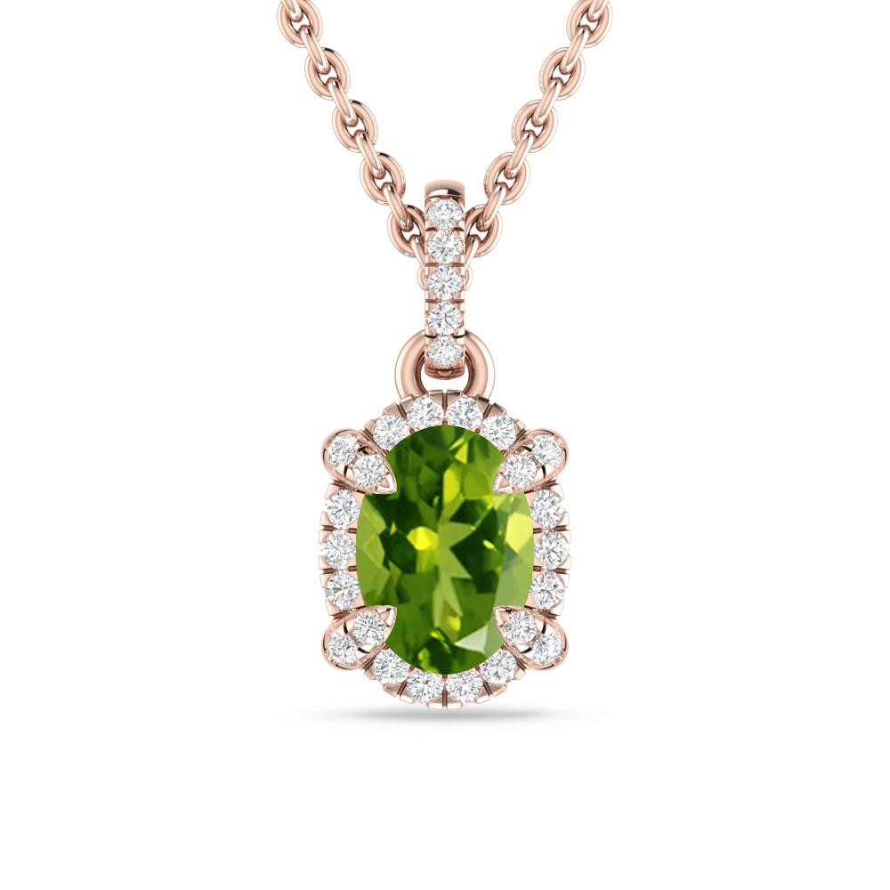 Rose Gold - Peridot