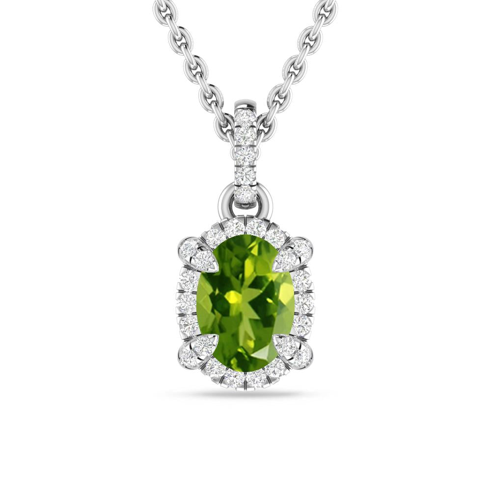 White Gold - Peridot