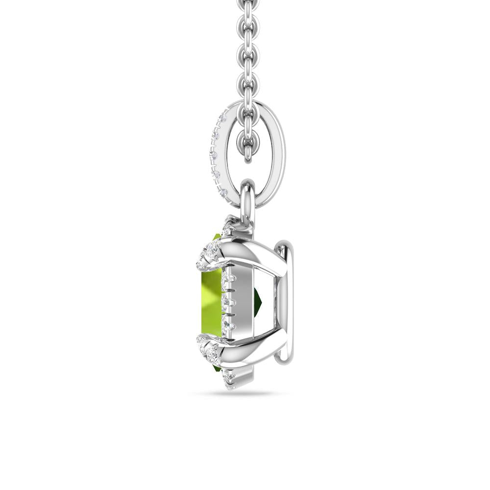 White Gold - Peridot